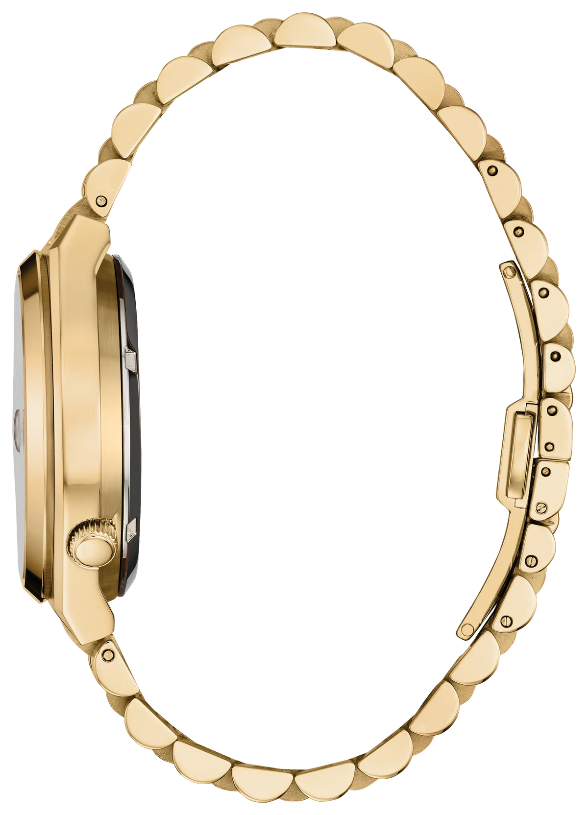 Citizen TSUYOSA 60 NK0022-50A Men's Gold-Tone Automatic Watch - side view