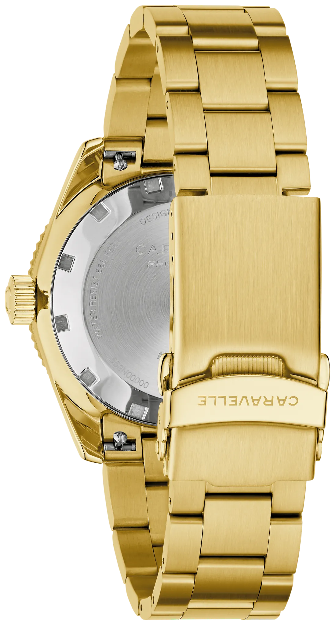 Caravelle 44B128 watch - Bracelet and back (manufacturer image 2 of 4)
