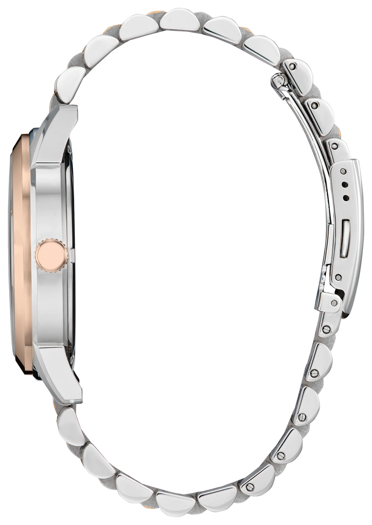 Citizen Rolan AW0156-57X Men's Two-Tone Eco-Drive Watch - side view