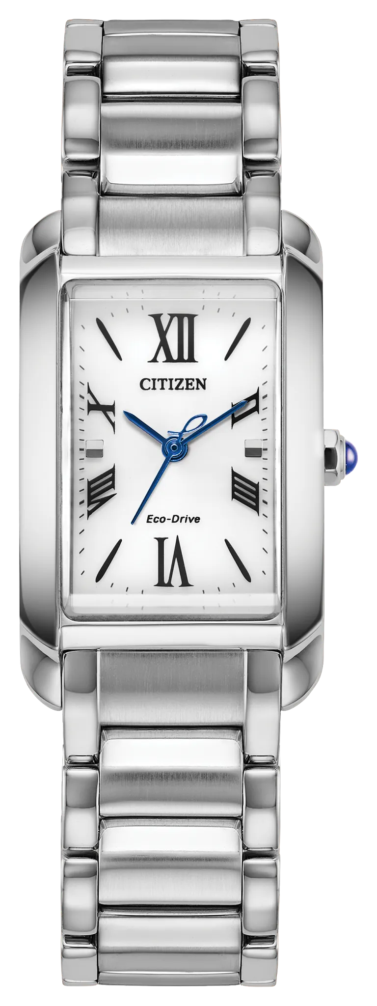 Citizen L Bianca EW5620-55A Women's Silver-Tone Eco-Drive Watch - front view