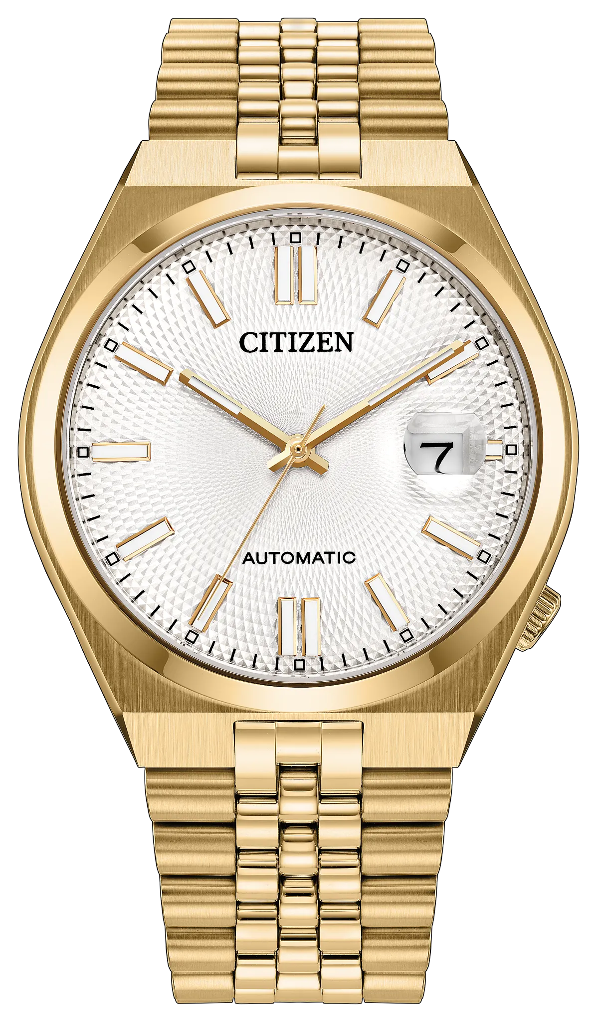 Citizen TSUYOSA 60 NK0022-50A Men's Gold-Tone Automatic Watch - front view