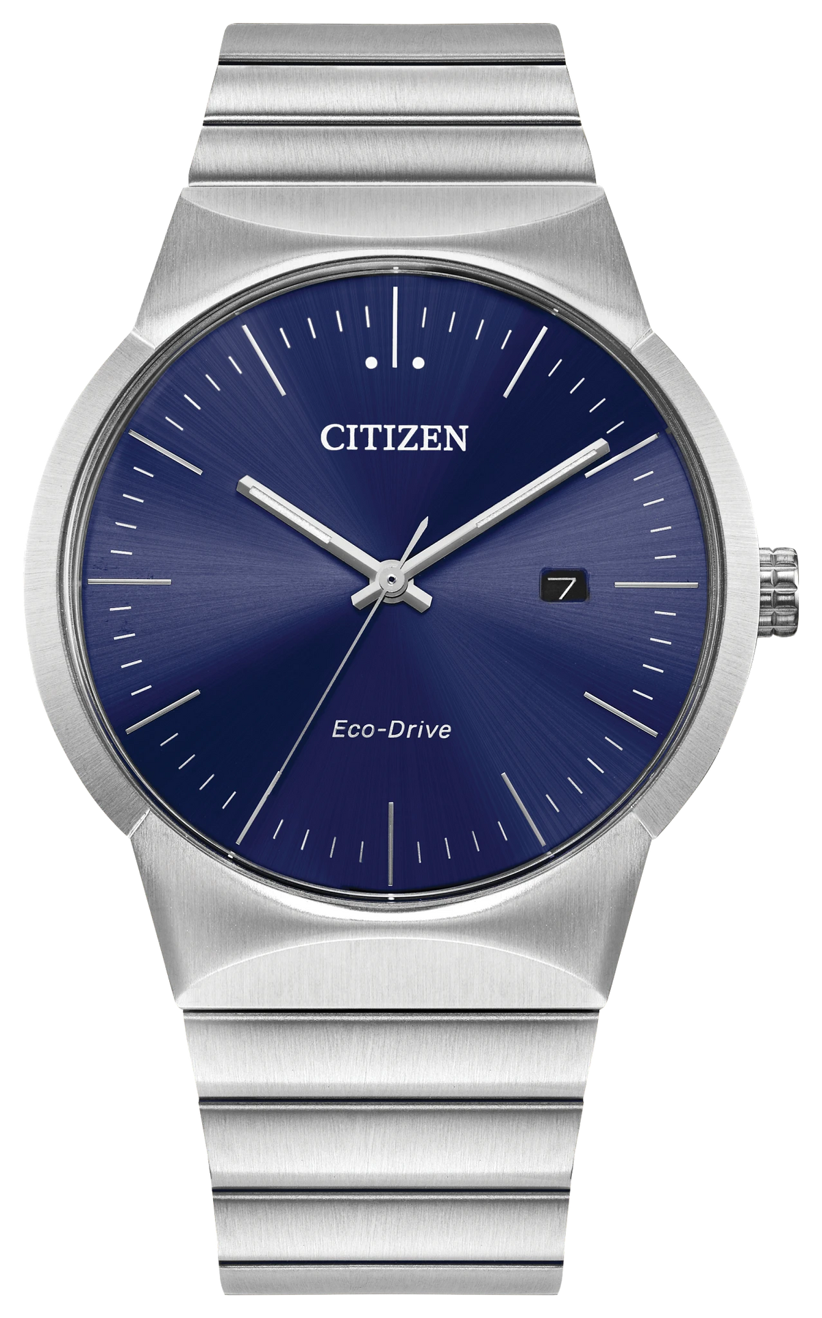 Citizen Axiom BM7580-51L Men's Silver-Tone Eco-Drive Watch