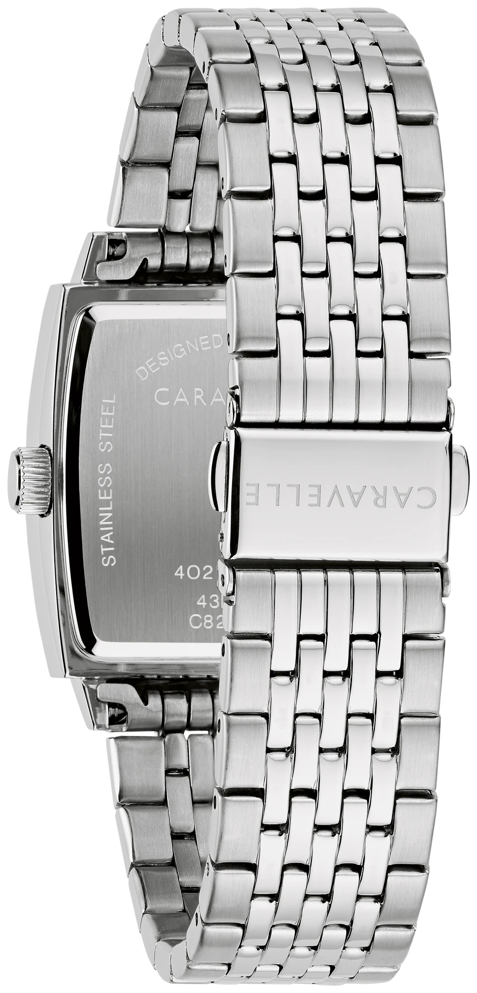 Caravelle 43D108 watch - Bracelet and back (manufacturer image 2 of 4)
