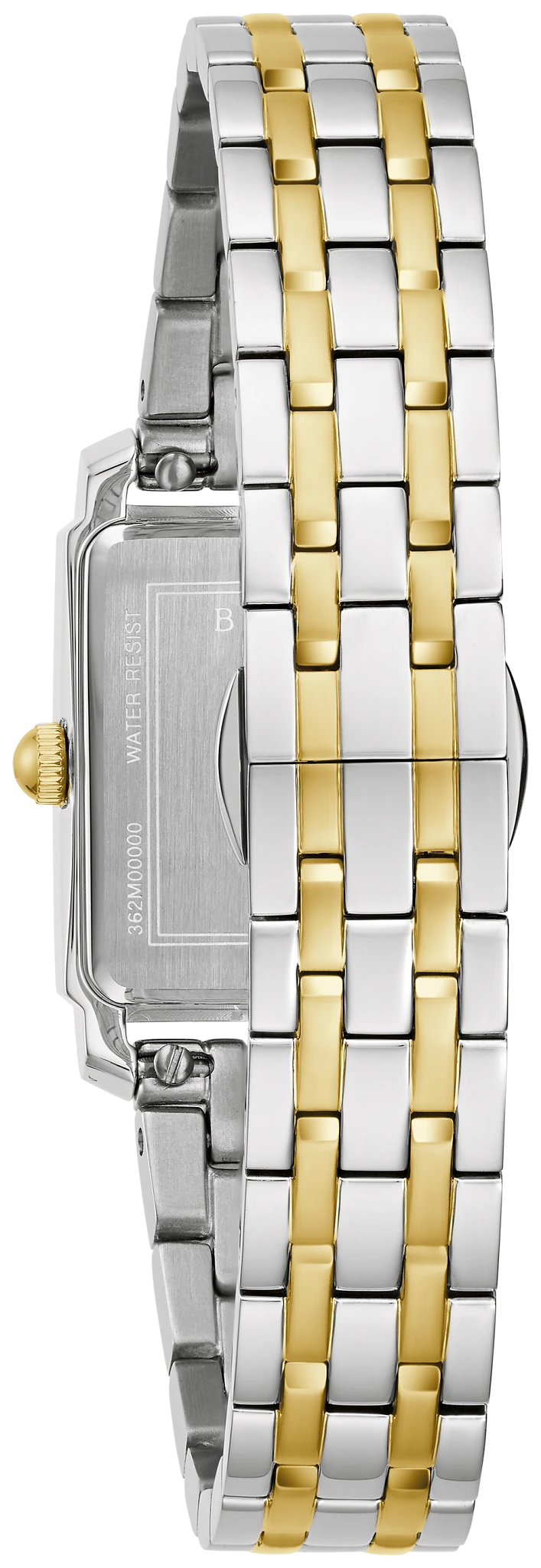 Bulova 98L308 watch - Bracelet and back (manufacturer image 2 of 4)