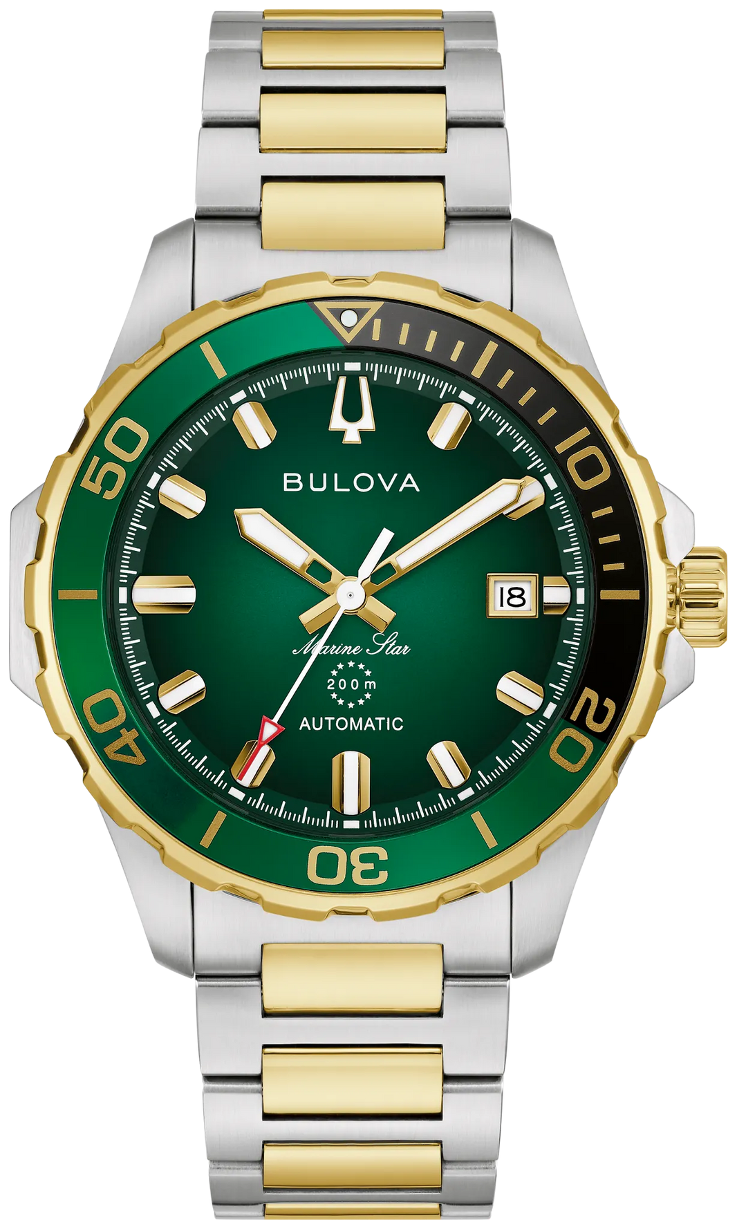 Bulova Marine Star 98B467 Men's Two-Tone Automatic Watch