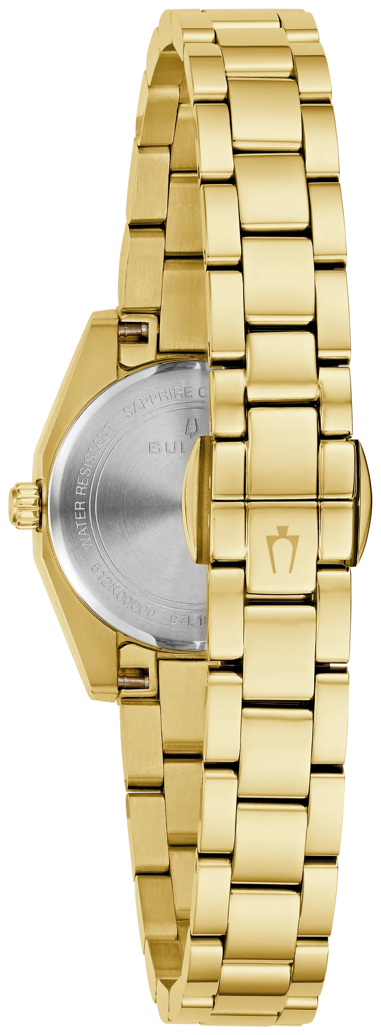 Bulova 97L187 watch - Bracelet and back (manufacturer image 2 of 4)