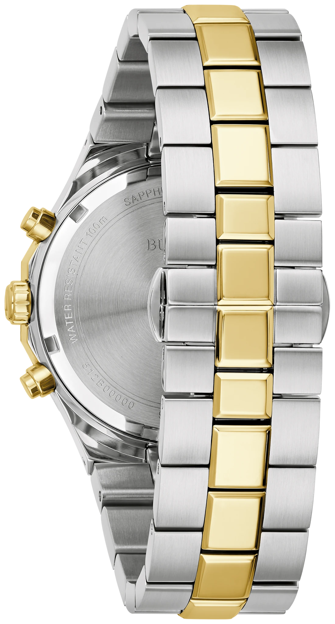 Bulova 98B450 watch - Bracelet and back (manufacturer image 2 of 4)