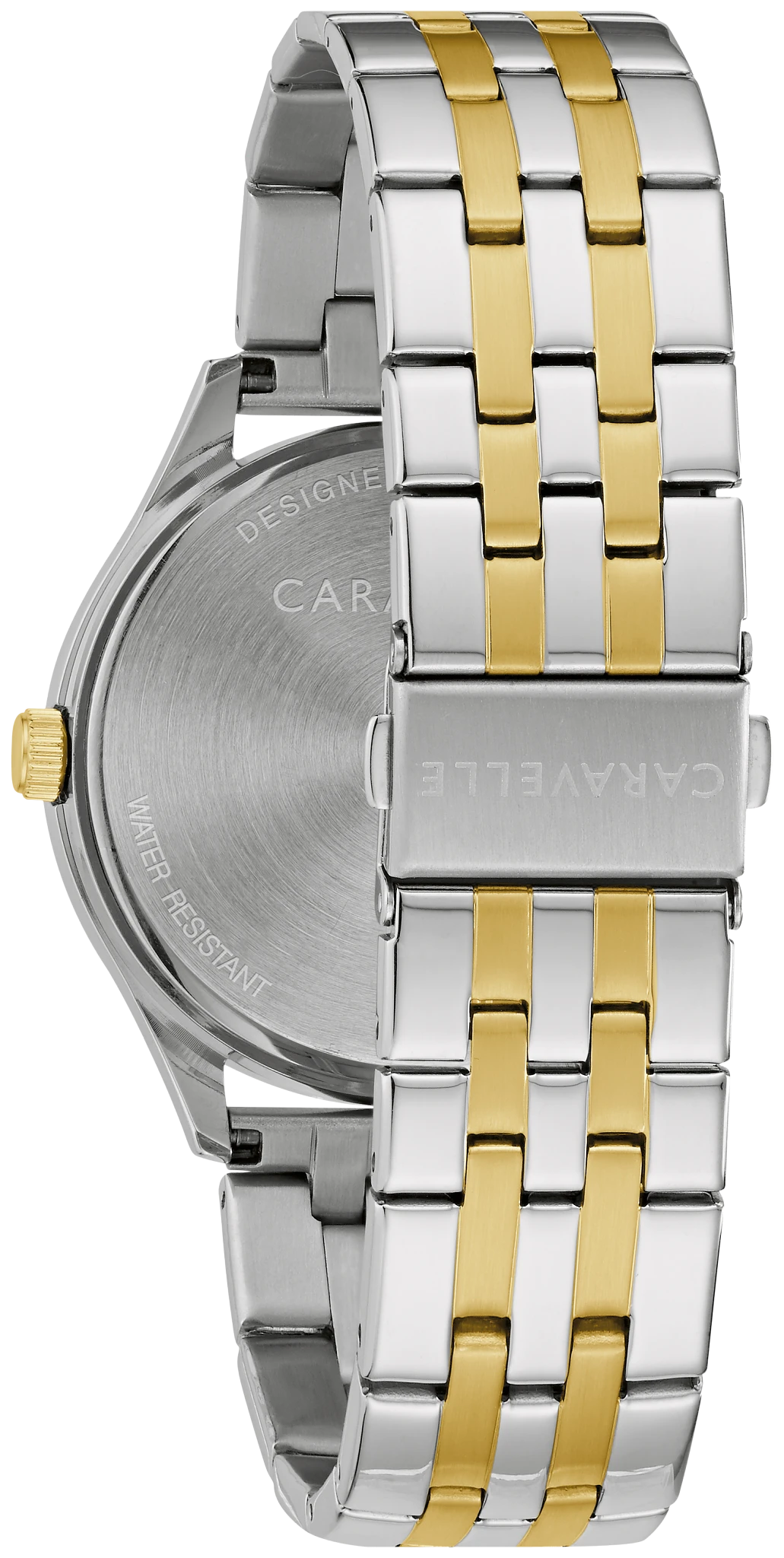 Caravelle 45K000 watch - Bracelet and back (manufacturer image 2 of 4)