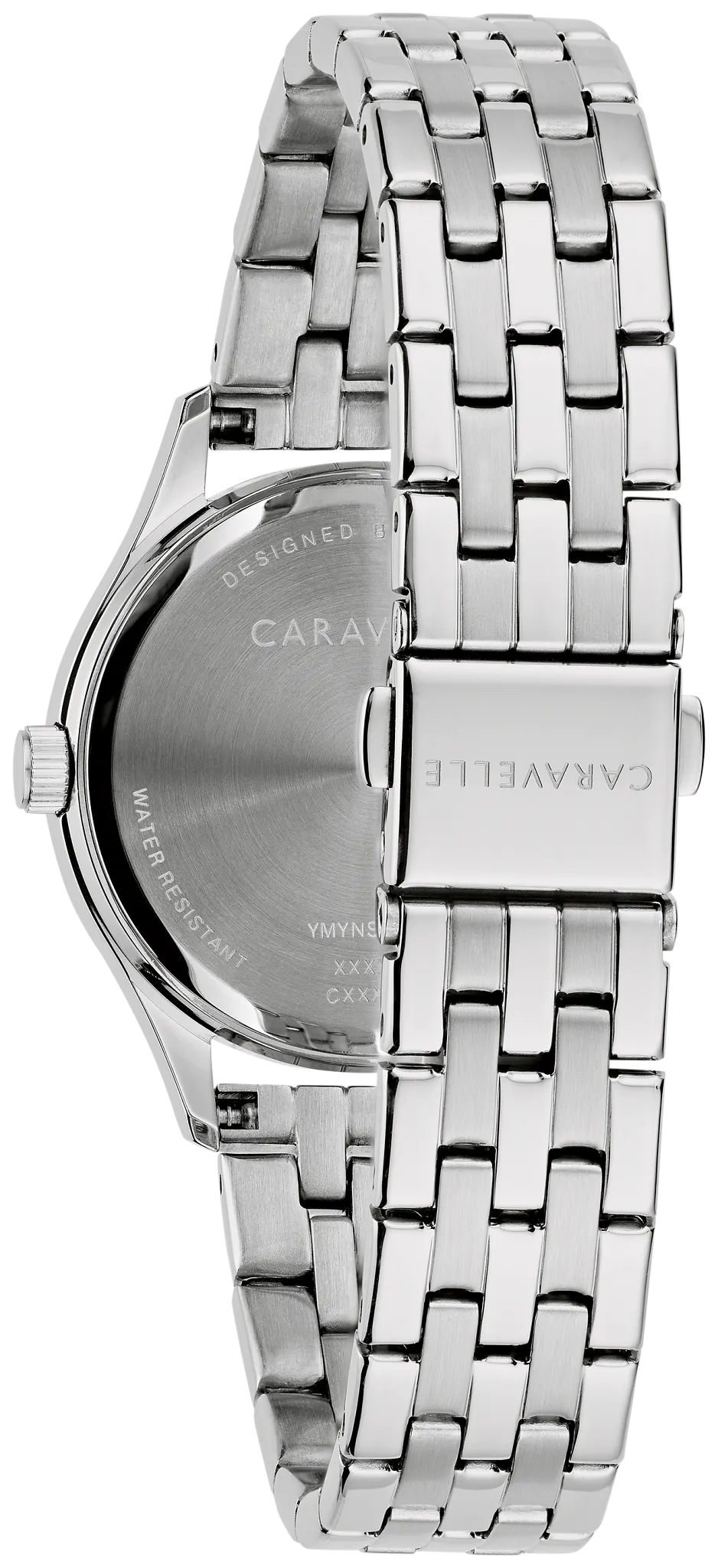 Caravelle 43M124 watch - Bracelet and back (manufacturer image 2 of 4)