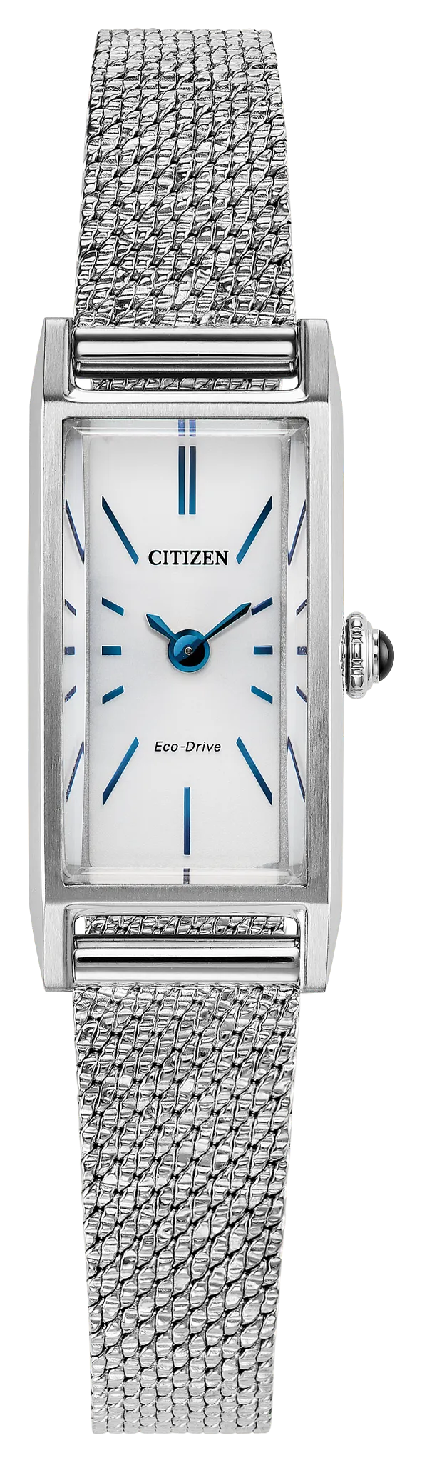 Citizen Fio EG7120-51A Women's Silver-Tone Eco-Drive Watch - front view