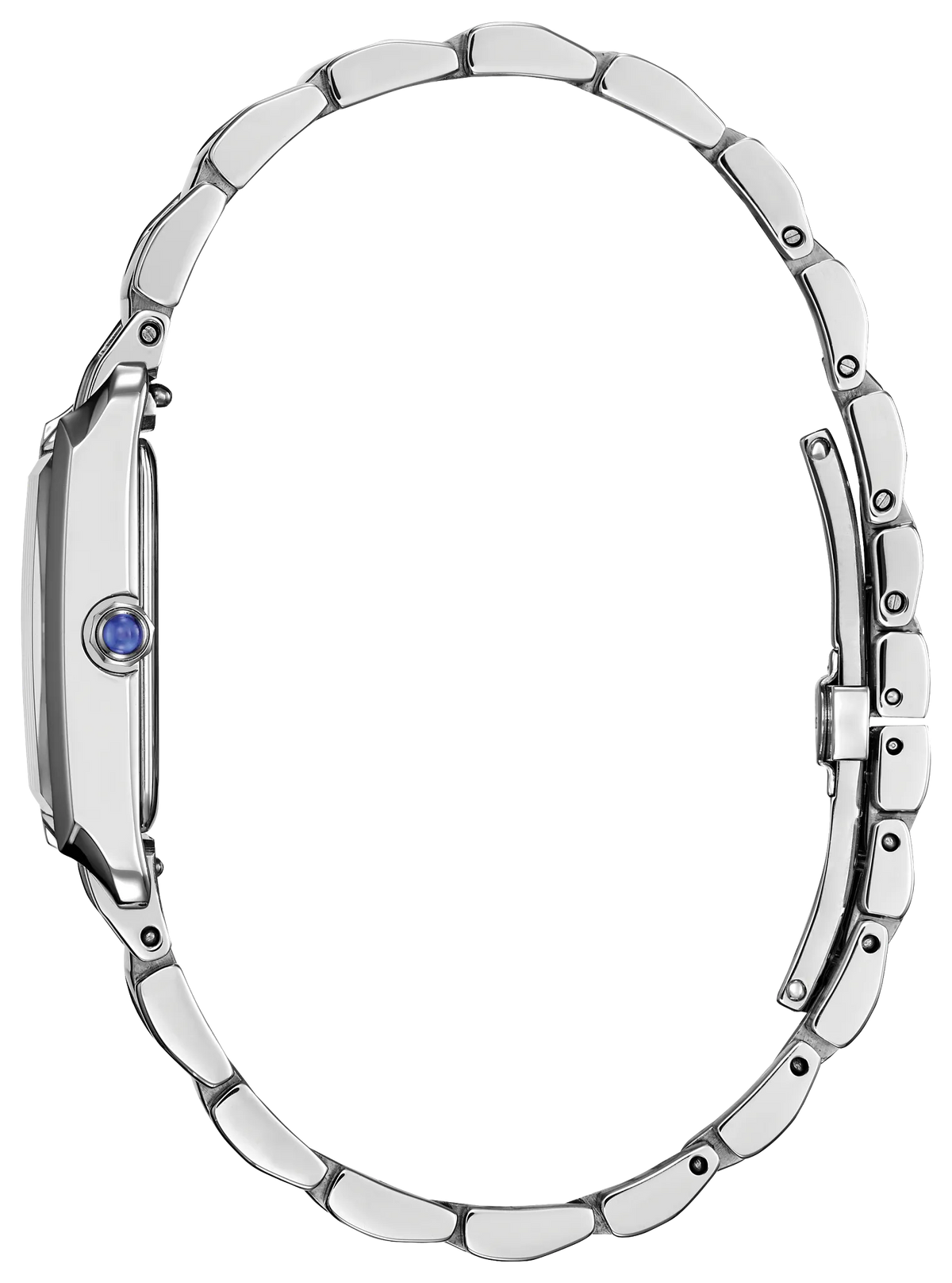 Citizen L Bianca EW5620-55A Women's Silver-Tone Eco-Drive Watch - side view