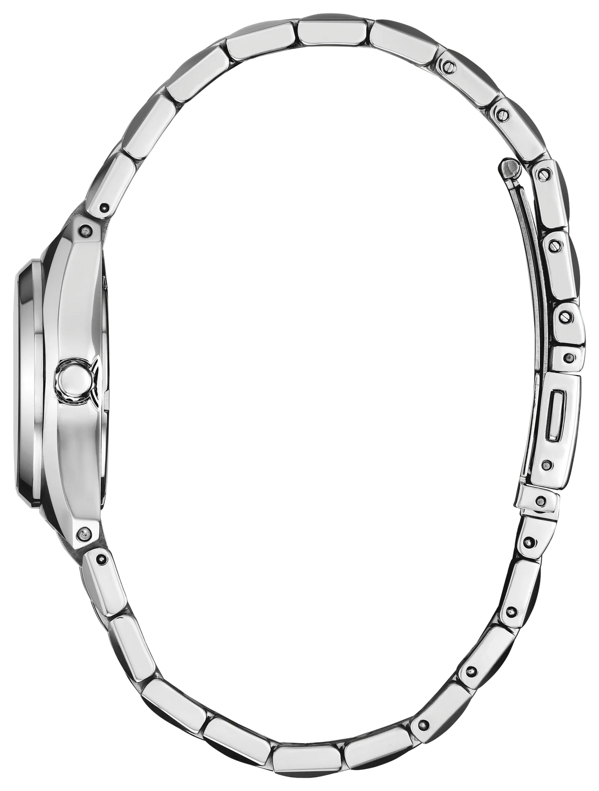 Citizen Corso EW2291-51L Women's Silver-Tone Eco-Drive Watch - side view