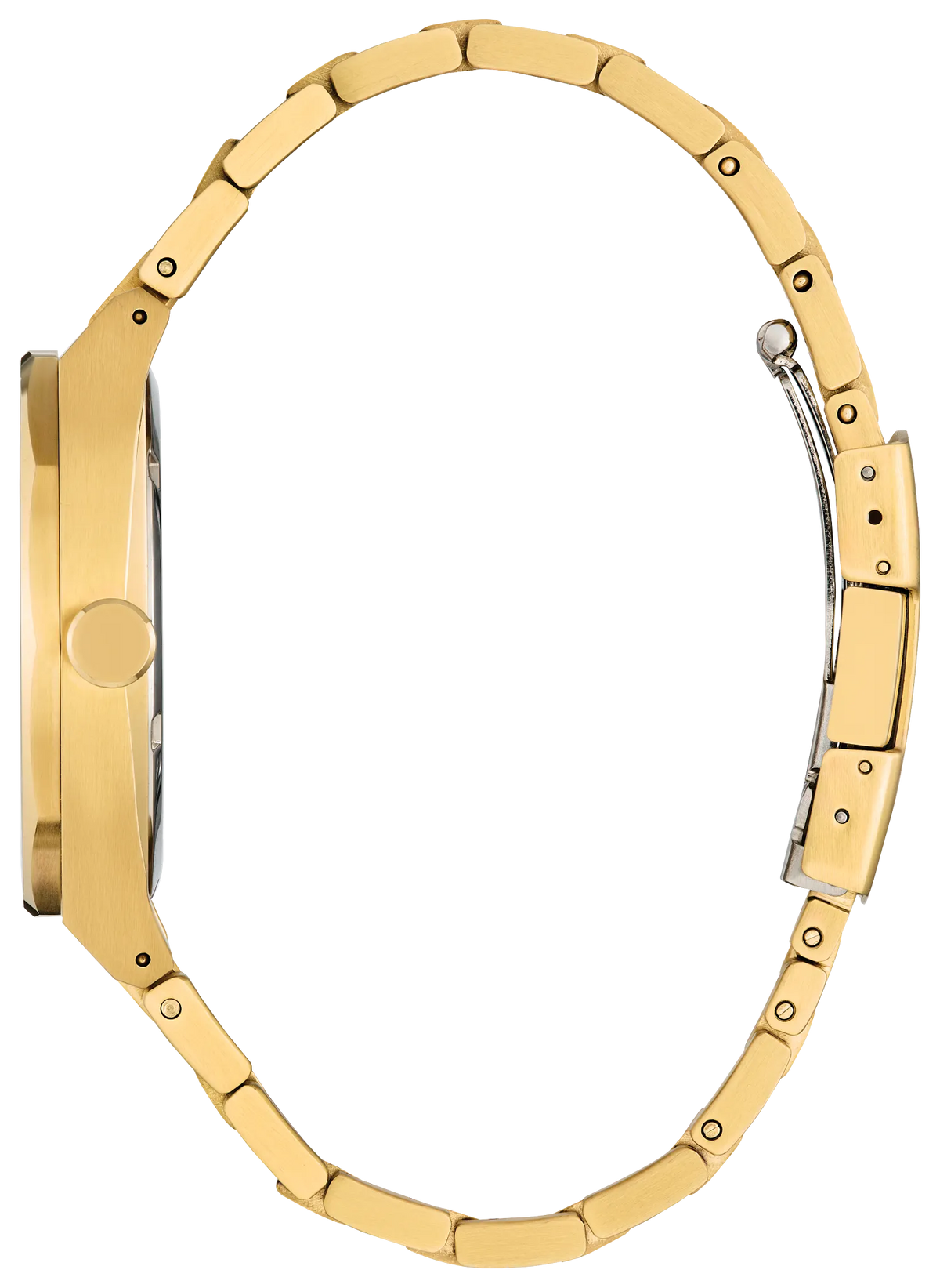 Citizen Sport Luxury BM7662-59L Men's Gold-Tone Eco-Drive Watch - side view