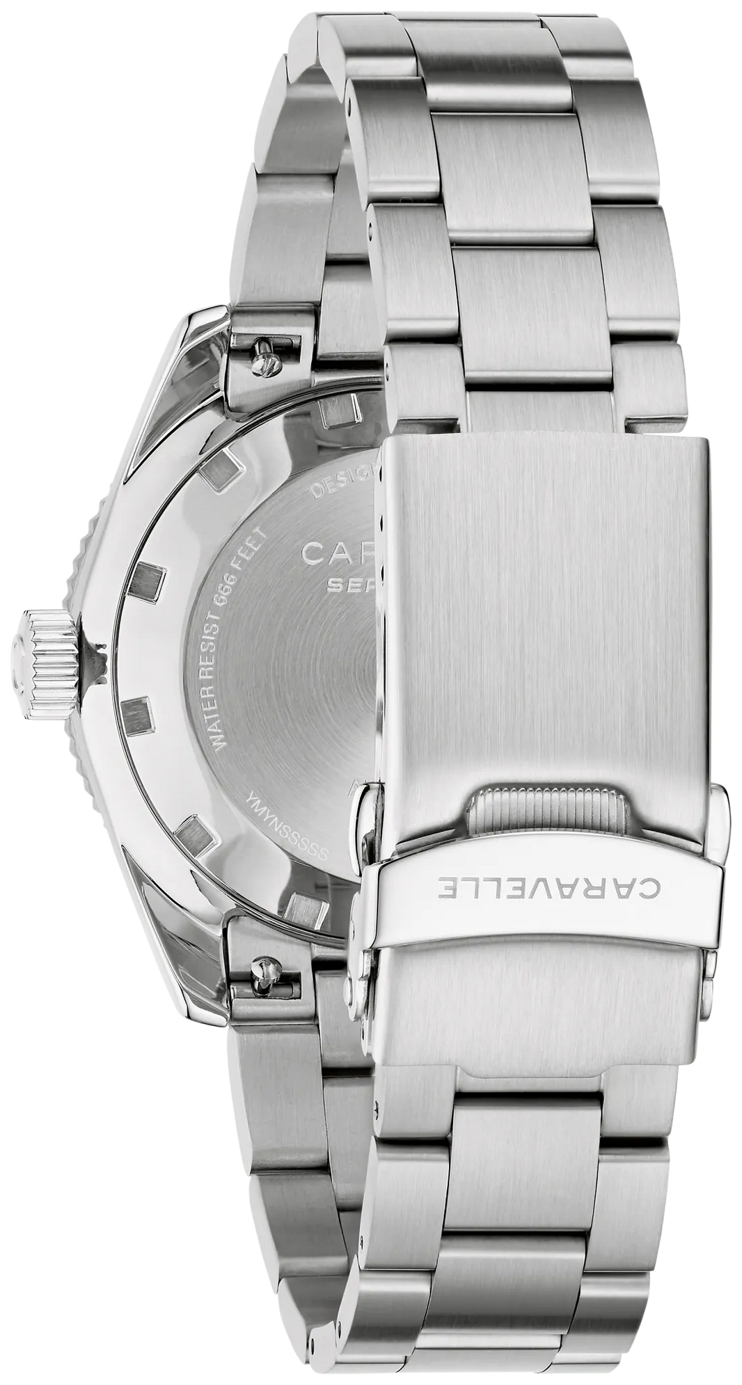 Caravelle 43B179 watch - Bracelet and back (manufacturer image 2 of 4)