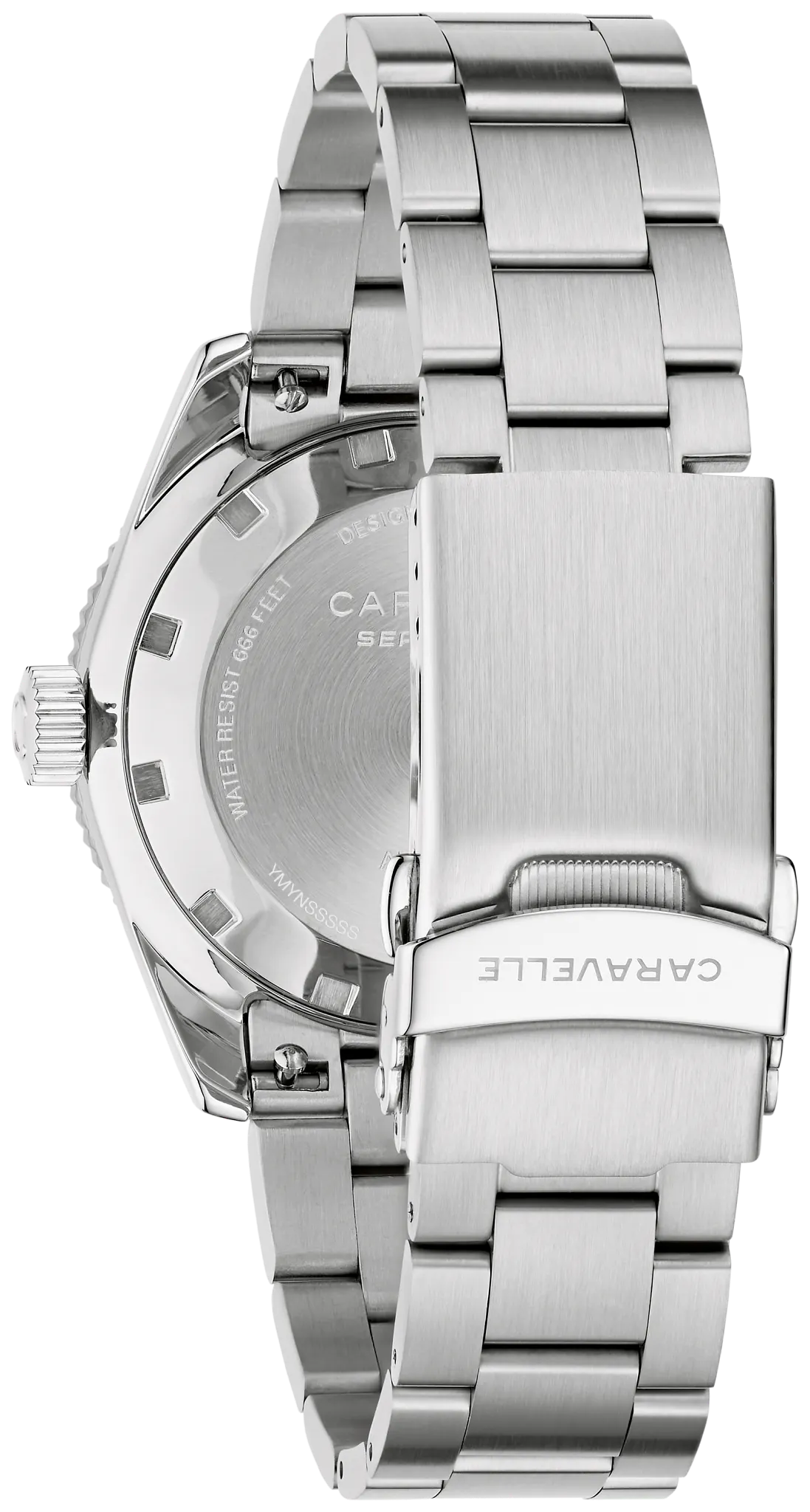 Caravelle 43B179 watch - Bracelet and back (manufacturer image 2 of 4)