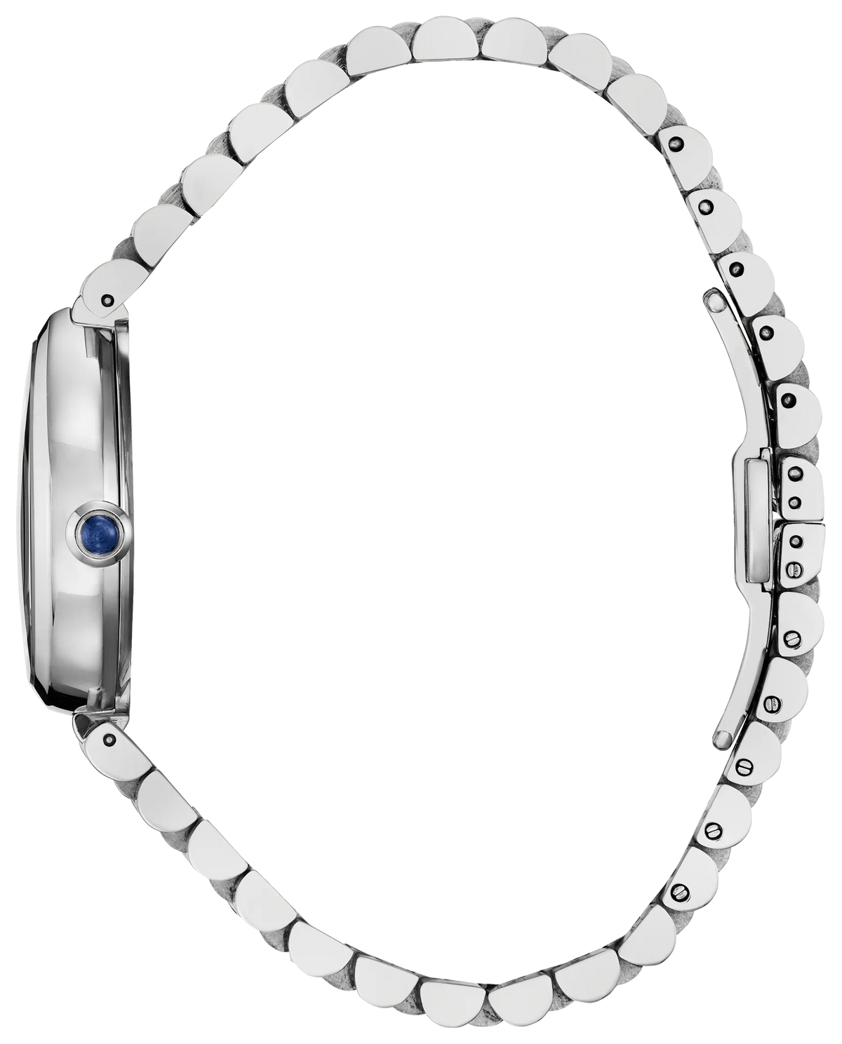 Citizen L Rainell EM1200-55X Women's Silver-Tone Eco-Drive Watch - side view
