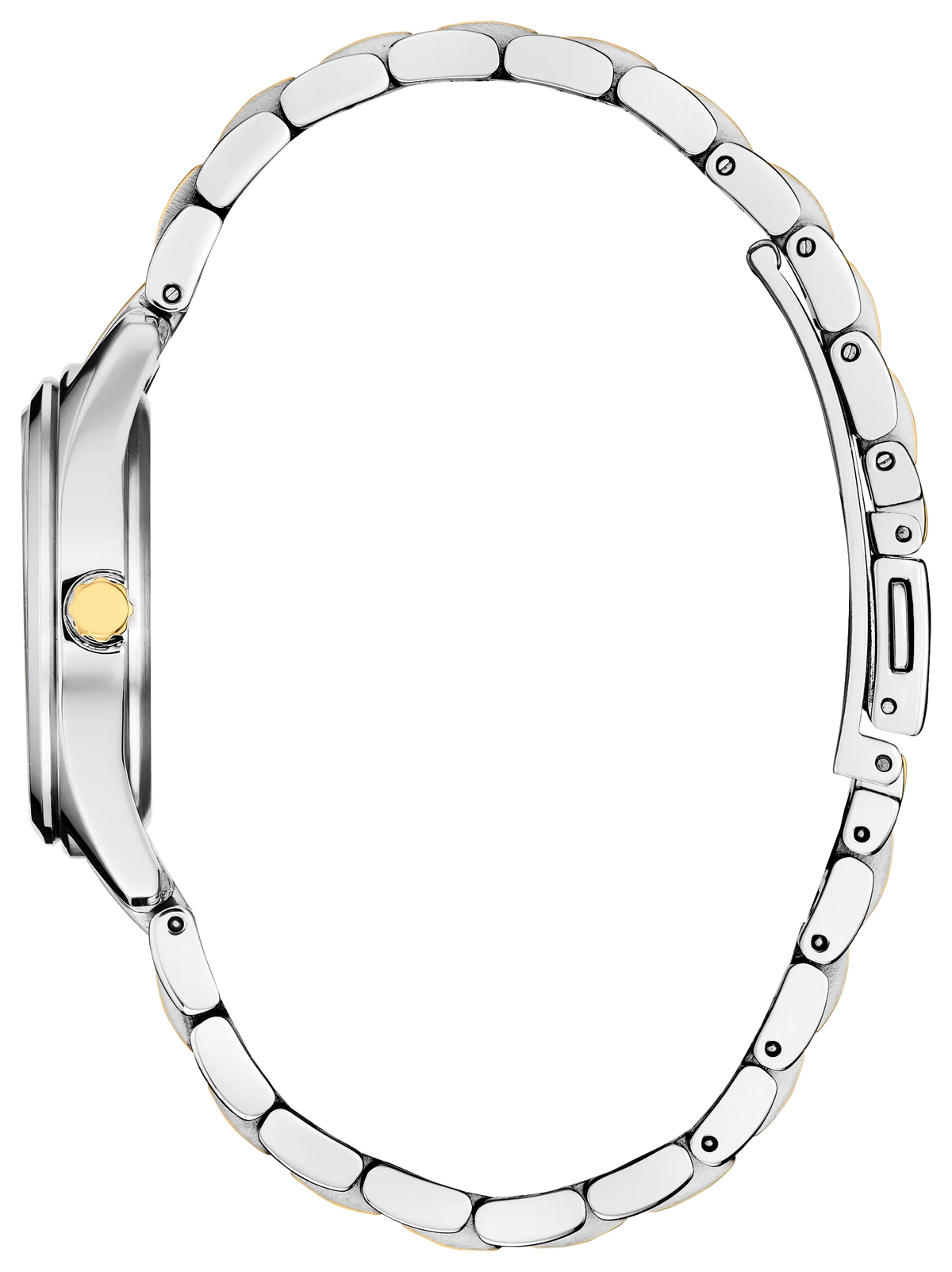 Citizen Peyten EM1234-53L Women's Two-Tone Eco-Drive Watch - side view