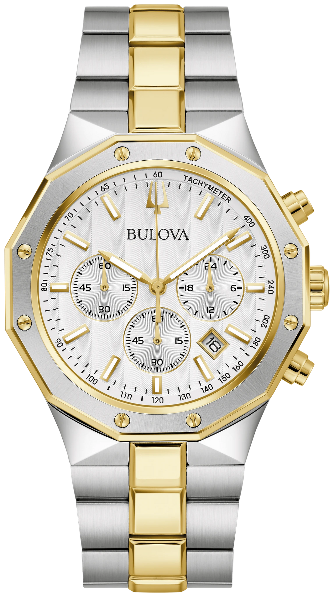 Bulova Prestige 98B450 Men's Two-Tone Quartz Watch
