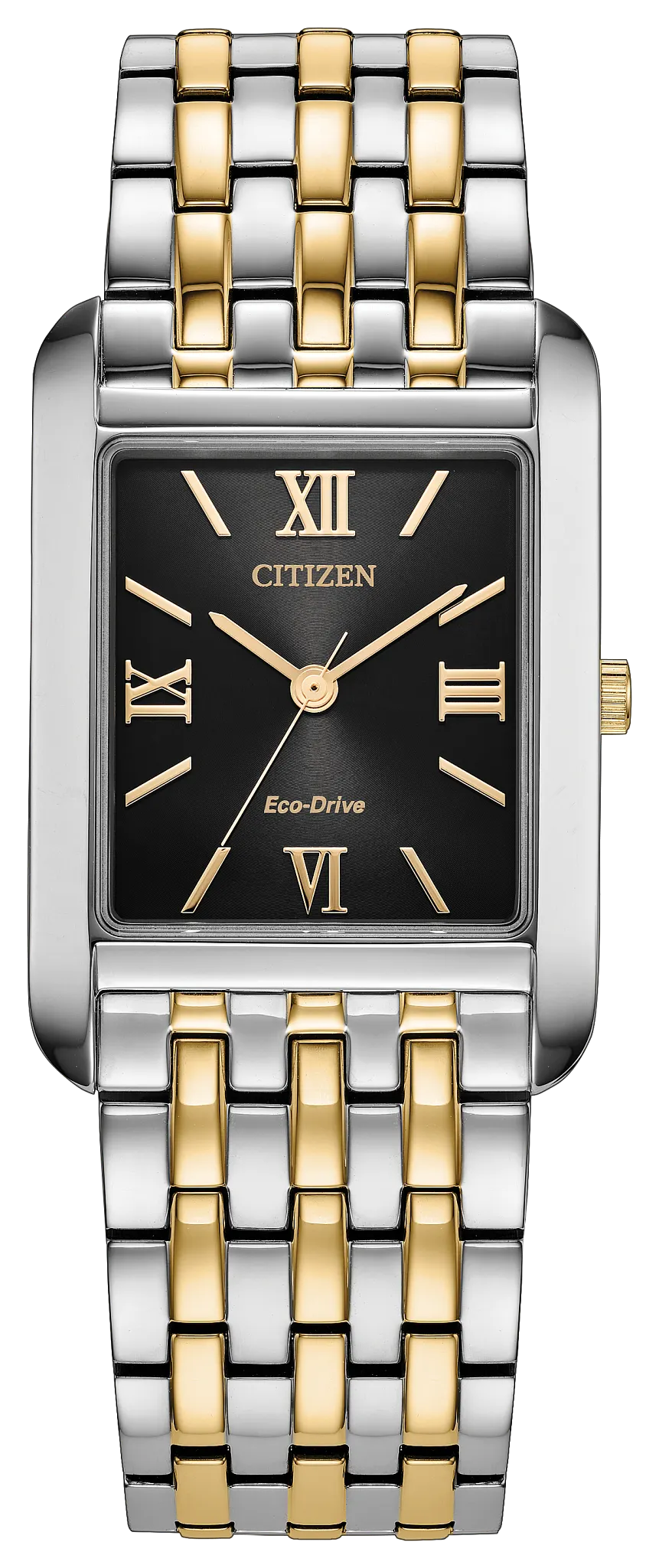 Citizen Addysen BJ6574-59E Men's Two-Tone Eco-Drive Watch - front view