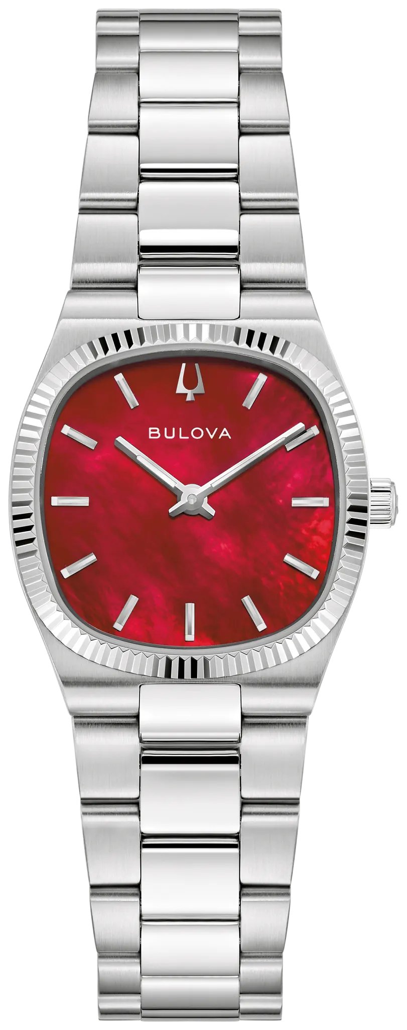 Bulova Super Seville Mini 96L354 Women's Silver-Tone Quartz Watch